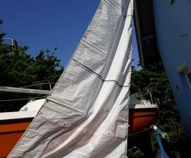Żagiel grot do jachtu 590×220