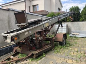 Drabina winda urządzenie hydrauliczne do transportu 200 kg