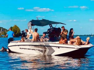 Wake Surf Łódź, Motorówka Nautique G23 Nie Mastercraft, Mali