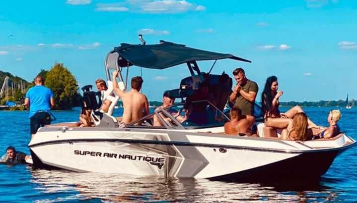 Wake Surf Łódź, Motorówka Nautique G23 Nie Mastercraft, Mali