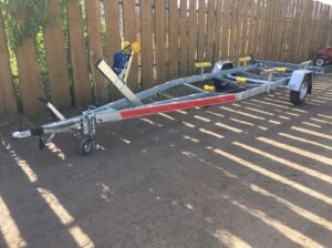 Pzyczepa pod łódź jacht do 7m hamowana 1500DMC TEMARED