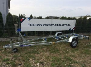 Przyczepa podłodziowa przyczepka NIEWIADÓW 5m 750DMC