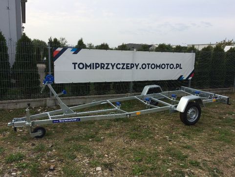 Przyczepa podłodziowa przyczepka NIEWIADÓW 5m 750DMC