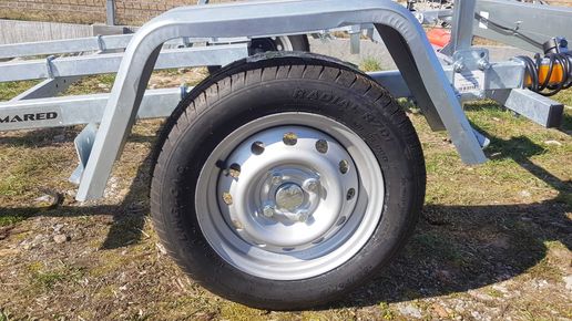 Przyczepa podłodziowa do 5,0m 750DMC TEMARED