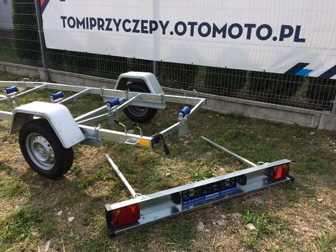 Przyczepa podłodziowa przyczepka NIEWIADÓW 5m 750DMC