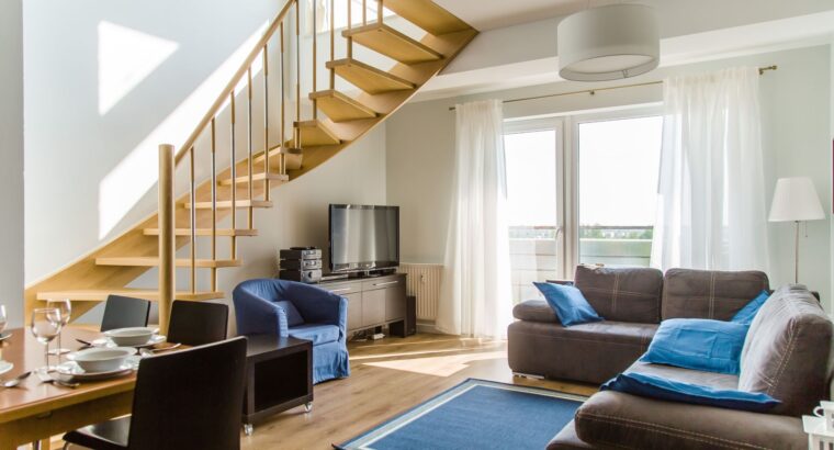 Prywatny apartament / Apartament 2-poziomowy Portowy 101