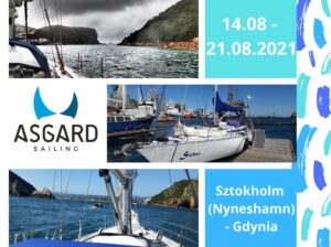 Szkiery. Rejs szkoleniowo-stażowy. Nyneshamn – Gdynia