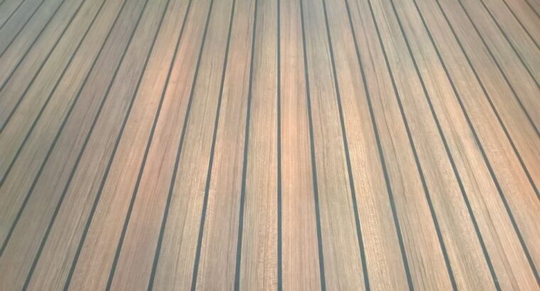 Sklejka do jachtu podłoga teak 17mm wodoodporna 170x132cm