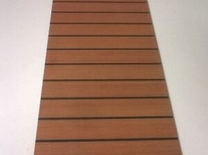 Teak 26×130 podłoga do jachtu czarna fuga imitacja podłoga
