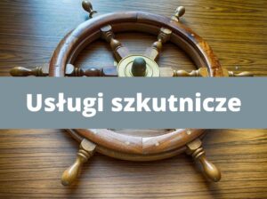 Usługi szkutnicze, lakierowanie jachtu