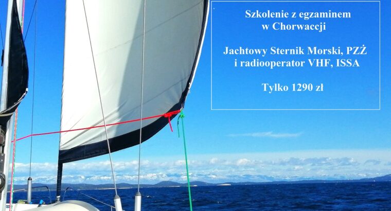 Szkolenie i egzamin JSM PZŻ i Radio w Chorwacji