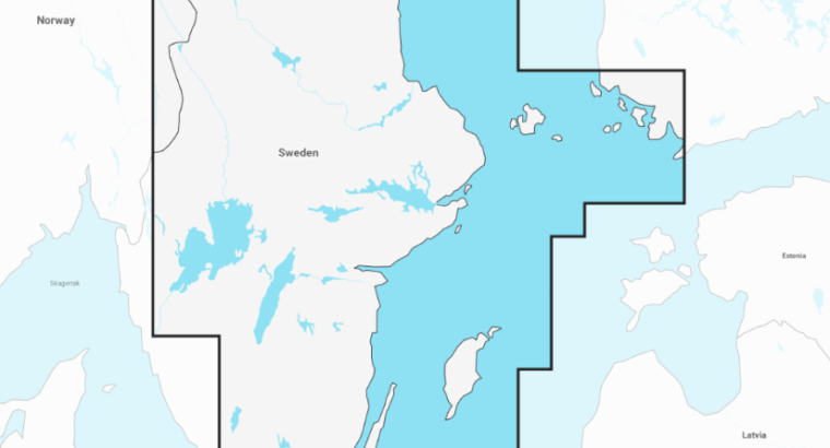 Mapa Navionics+ Regular NAEU079R Szwecja, południowy wschód